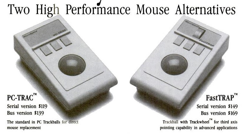Two High Performance Mouse Alternatives